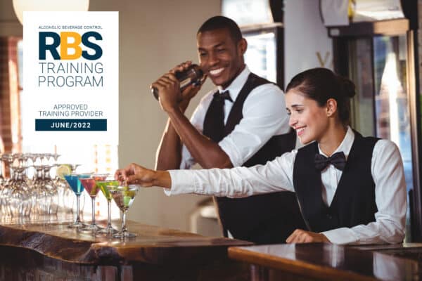 Alcohol training post card